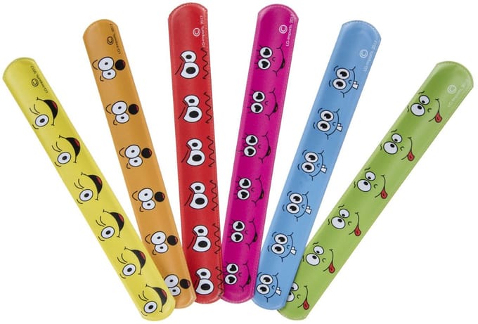 LG-Imports Slap bracelet Smile face (Assorted)