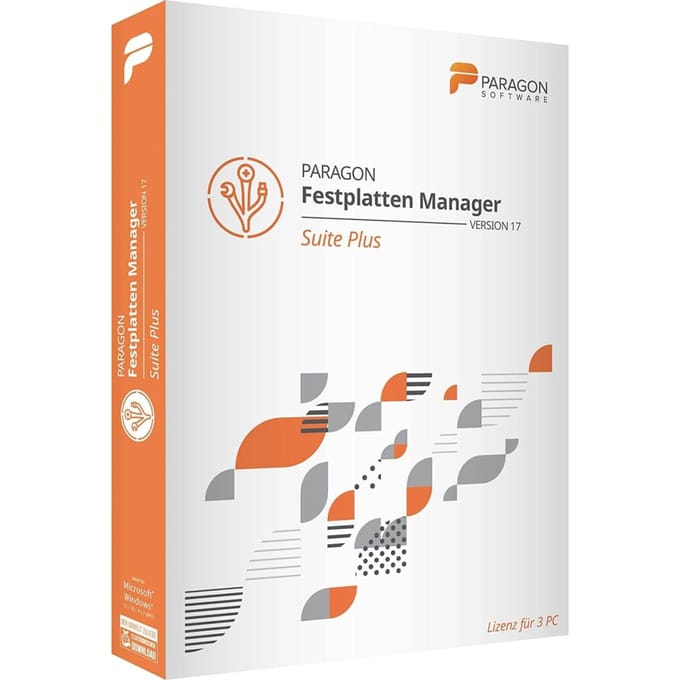 Paragon Festplatten Manager 17 Suite Plus