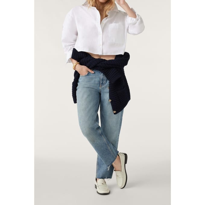 BA&SH Chemise Delga Blanc Taglia: M | Magliette intime Outlet | Donna