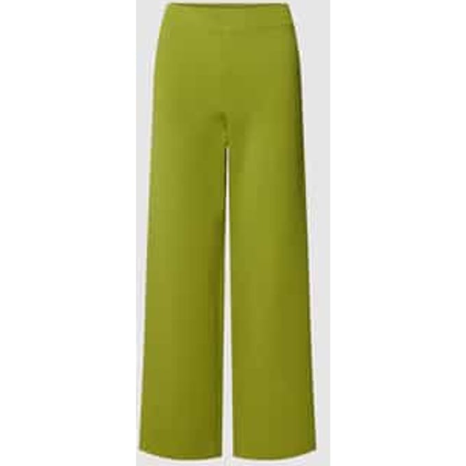 Broek met uitlopende pasvorm en elastische band