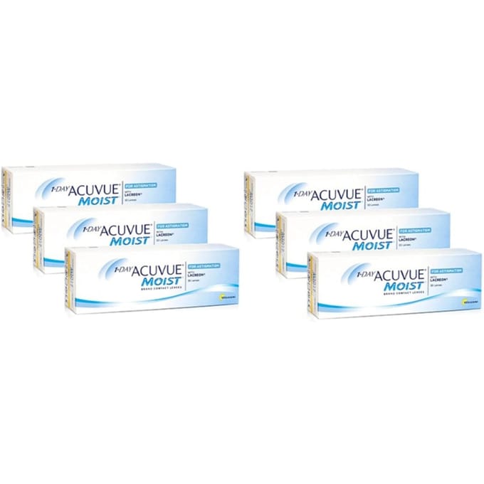 1-DAY Acuvue Moist for Astigmatism (180 lenzen)