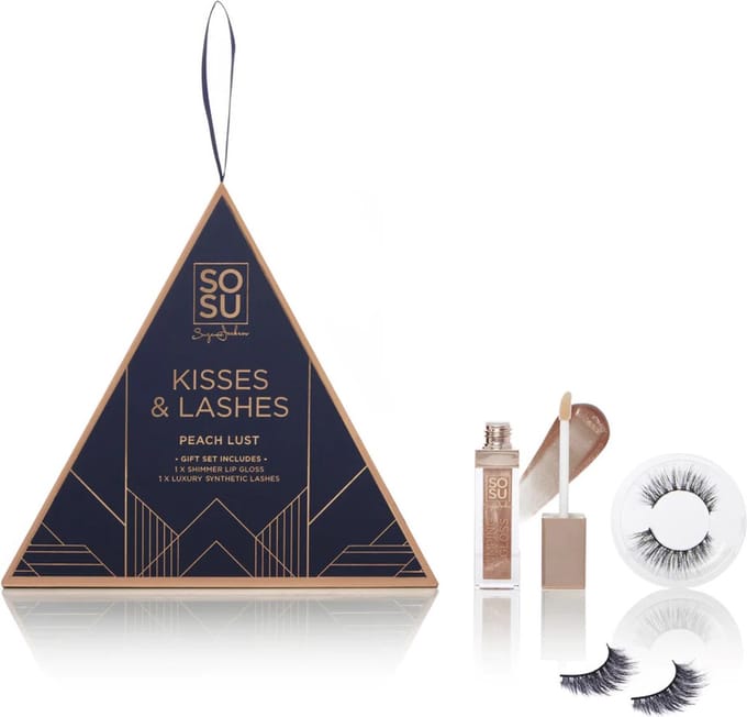 SOSU by SJ - Kisses & Lashes Peach Lust Gift Set