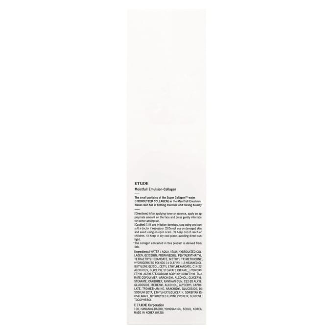ETUDE, Moistful Collagen, Émulsion, 180ml (6,08 fl oz) white