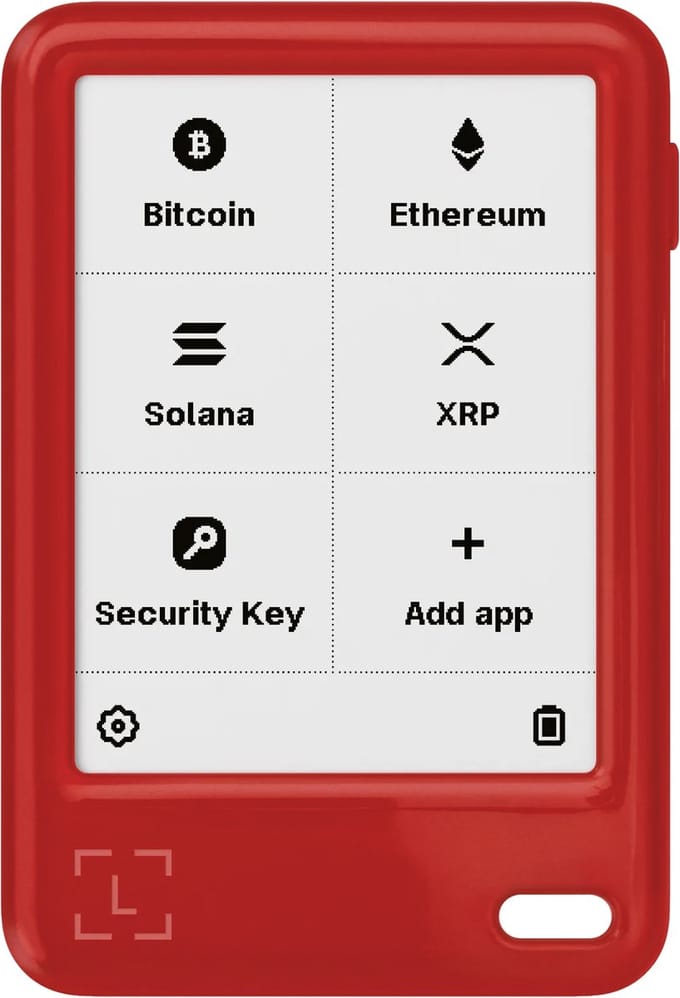 Ledger Nano Gen5 – 2.8″ Touchscreen Crypto Wallet – Bluetooth 5.2 & USB-C – CC EAL6+ & Ledger OS – Incl. Recovery Key