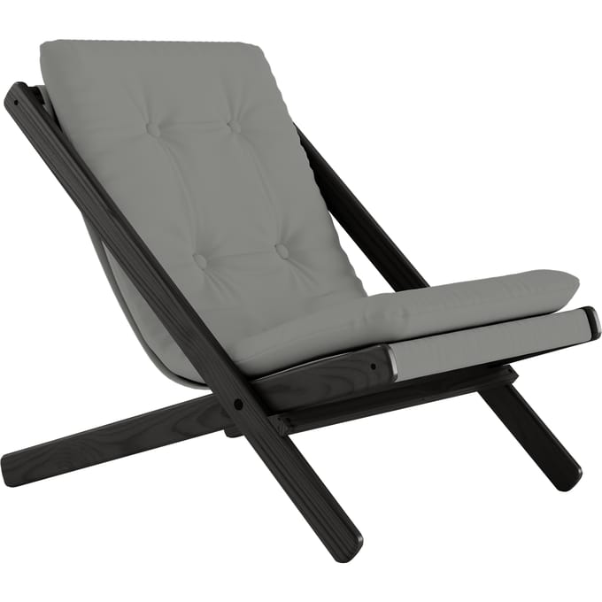 Karup Boogie klapstoel - 746 Grey - 202 black lacquered