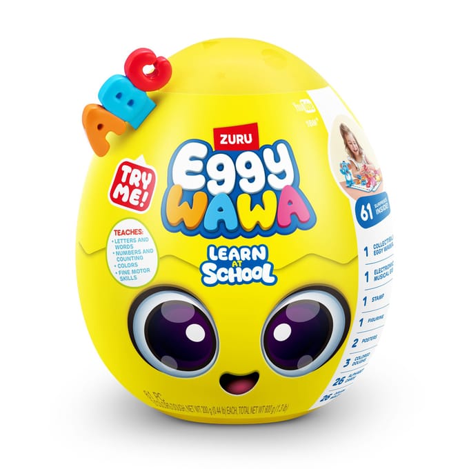 Zuru badspeelgoed Eggywawa badtijd surprise geel multicolor.