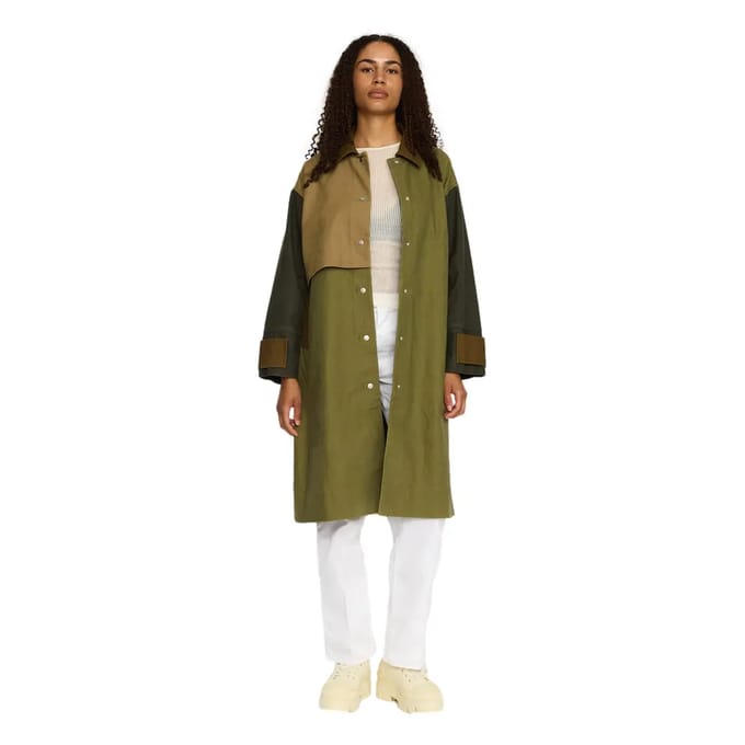 Dames trenchcoat Selfhood Block Trenchcoat