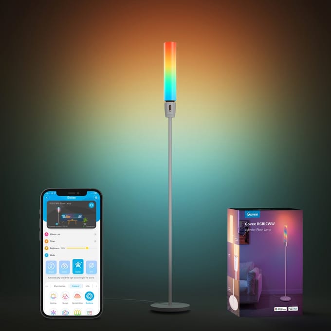 Govee slimme vloerlamp 150 cm RGBICWW - 360° verlichting