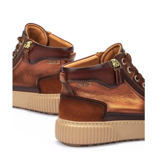 Pikolinos Riells - dames sneaker - Bruin - maat 41 (EU) 8 (UK)