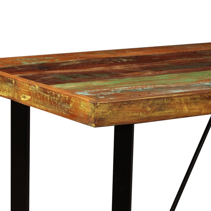 vidaXL - Bartafel - 120x60x107 - cm - massief - gerecycled - hout