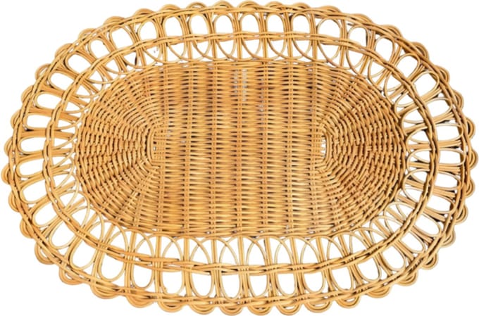 Placemat rattan 35x50cm