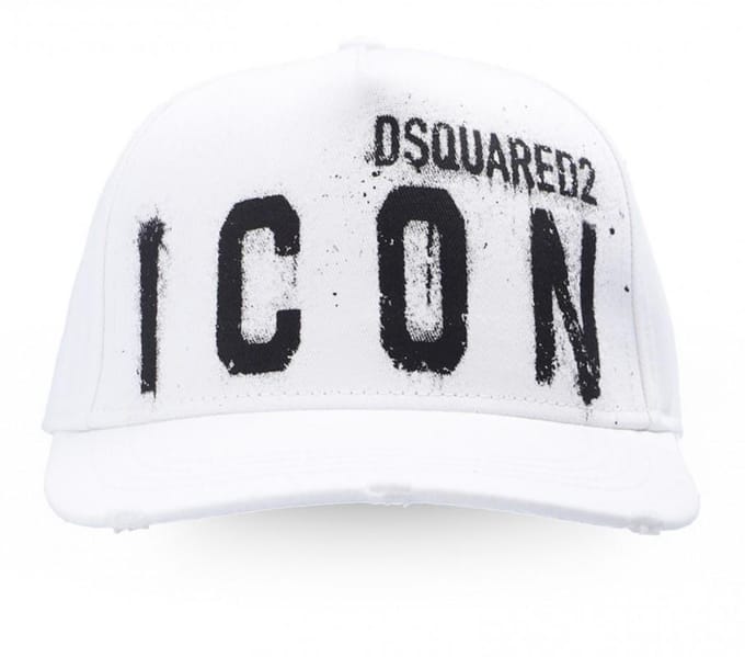 Casquette de baseball italienne iconique DSQUARED2 neuve black