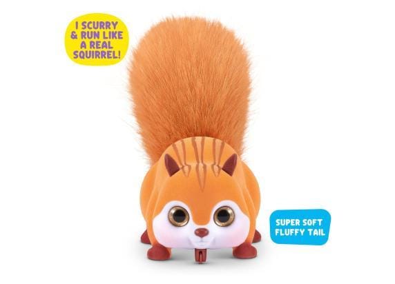 ZURU – Scurry'n Run – Pluche Eekhoorn – Interactief – Mysterie Capsule