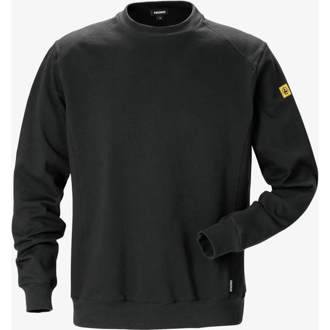 Fristads Esd Sweatshirt 7083 Xsm - Zwart - S