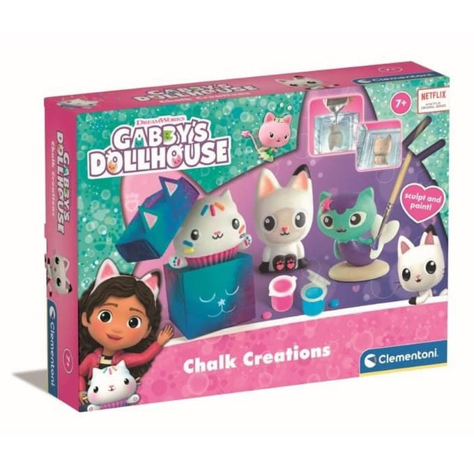 Clementoni Gabby's Poppenhuis - Multi-activiteiten Box (beeldhouwwerk, schilderijen...) - Vanaf 7 jaar
