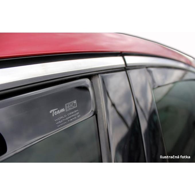 Déflecteurs d'air - HEKO - Dacia Duster 3 (Depuis 2024) - 5 portes - Fumé - Acrylique UV