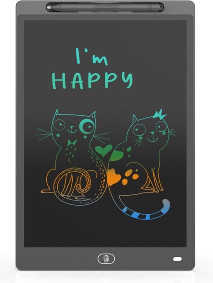 Tekentablet Kinderen – Schrijfbord – Kindertablet – LCD – 10 Inch – Zwart