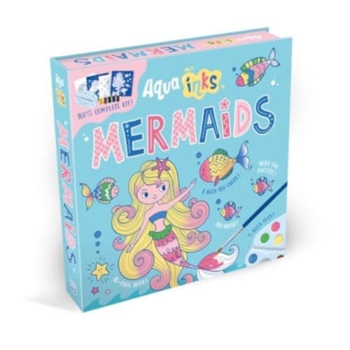 Aqua Inks Mermaids - Activity Station Gift Boxes - Connie Isaacs