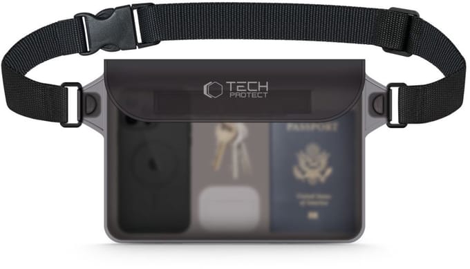 Tech-Protect UWP10 Waterproof Pouch - Black