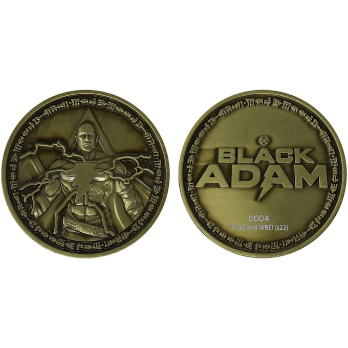 Fanattik Black Adam Limited Edition Collectible Coin