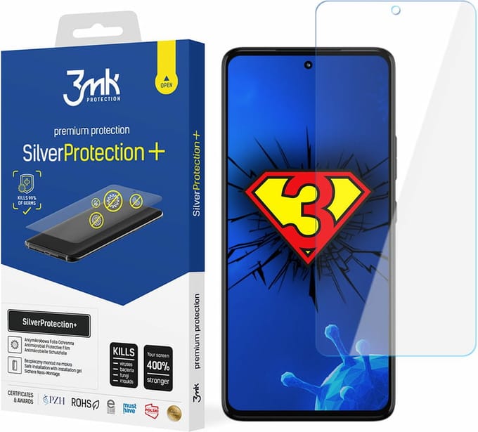 3mk SilverProtection+ Protective Film for Motorola Moto G72