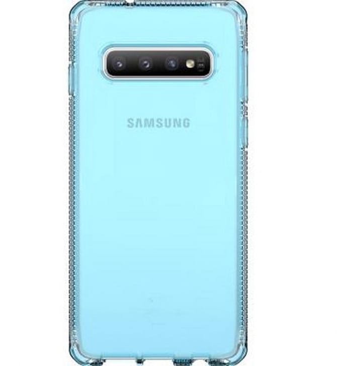 Itskins, Hoesje geschikt voor Samsung Galaxy S10 - Light Spectrum Clear Series, Transparant