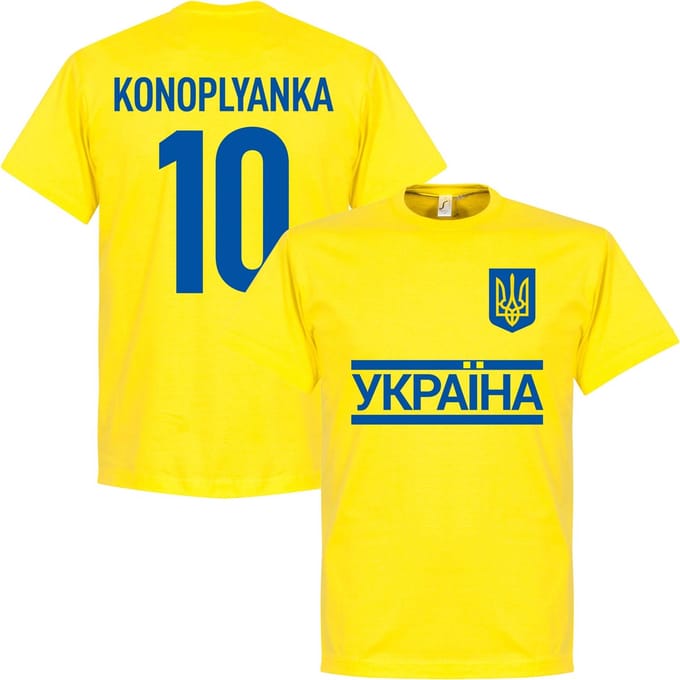Oekraïne Team Konoplyanka T-Shirt - M