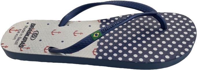 Brasileras Slippers dames- marineblauw- 40/41