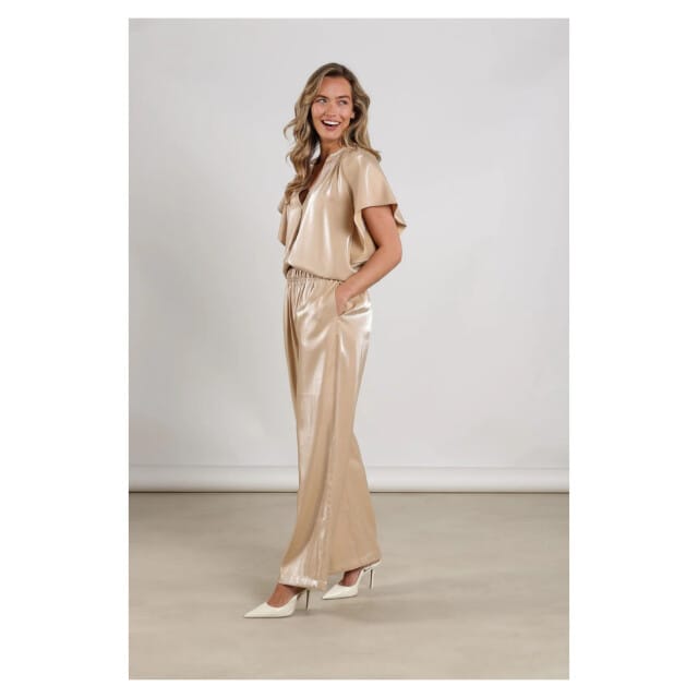Nukus Rubi Pants Shiny  Zand Nks09059