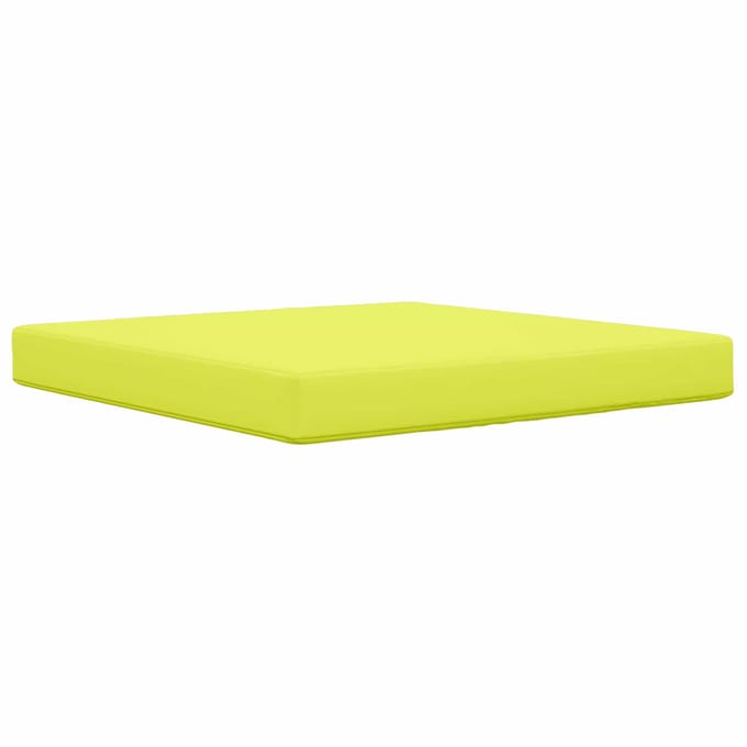 vidaXL - Buitenbankkussen - Polyester - Groen - 80 - x - 80 - cm