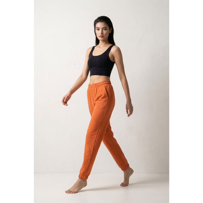 Elastische Taille Jogger Sweatpants