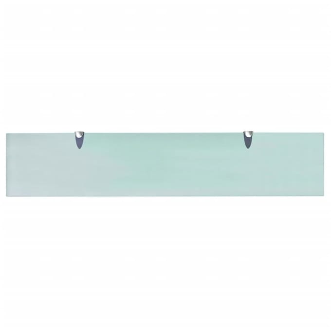 vidaXL - Zwevend - schap - 100x20 - cm - 8 - mm - glas