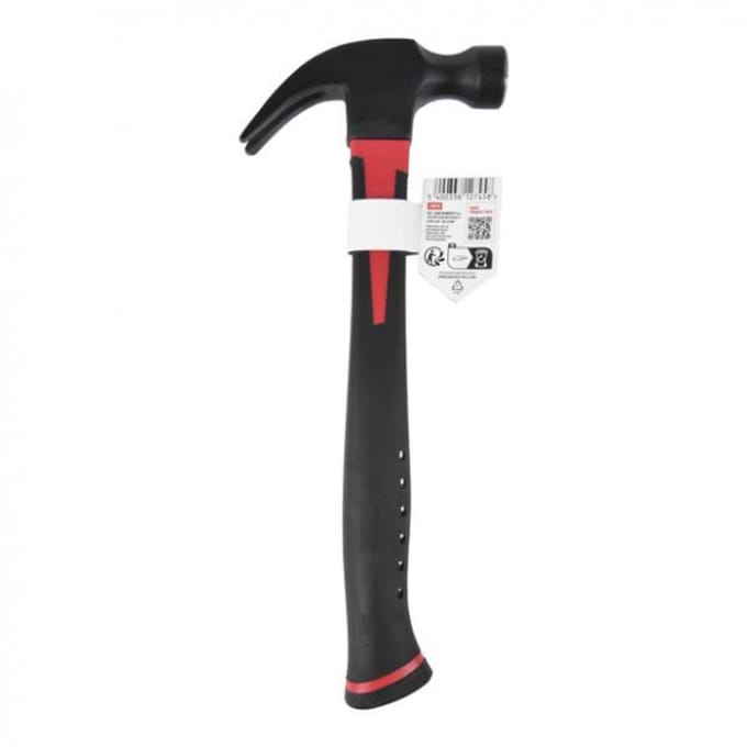 Kreator Klauwhamer KRTH90503 - Hamer 450 g - fiber en antislip handvat - Gereedschap, handgereedschap