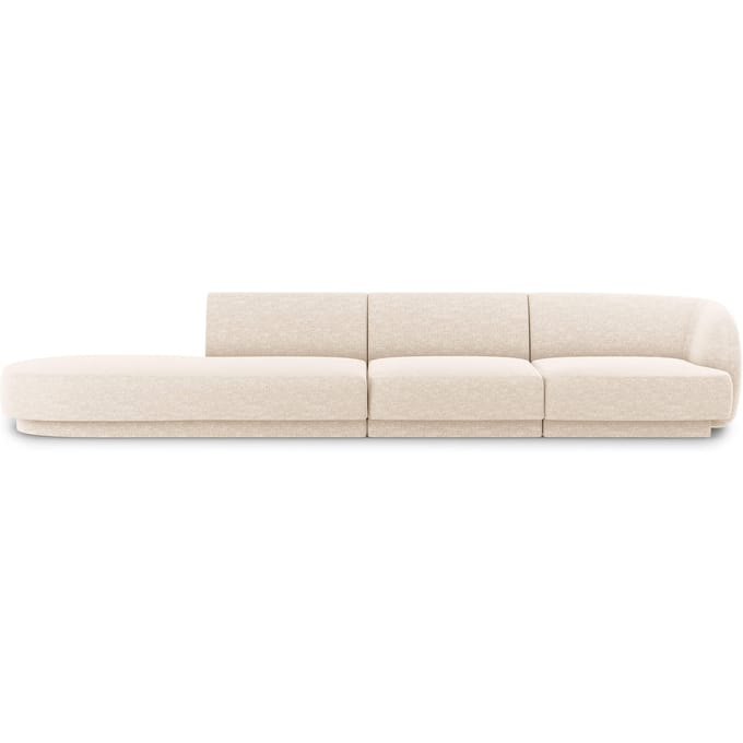4-zitsbank Miley links-open chenille | Micadoni Limited Edition