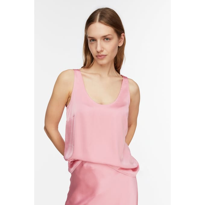 Comma  Blouses Pink Taglia: 44 | Canottiere Outlet | Donna | Rosa