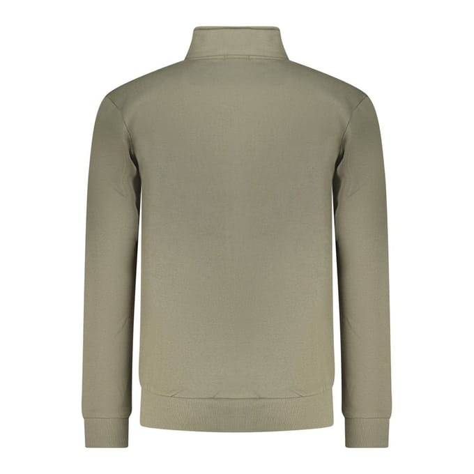 Coveri Moving Groene Katoenen Heren Sweatshirt