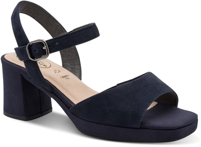 Tamaris Comfort Essentials Dames Sandalen - NAVY SUEDE