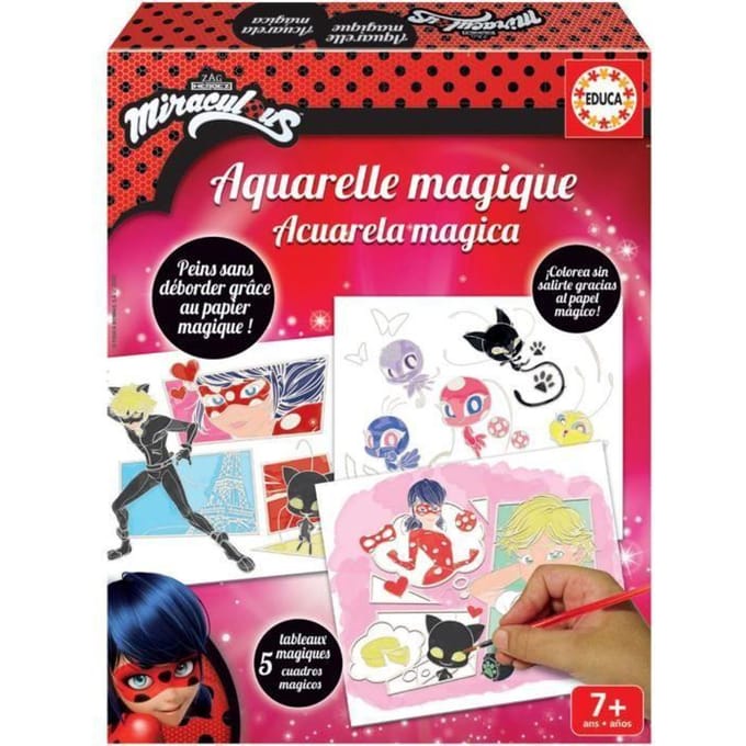 EDUCA - Wonderbaarlijke lieveheersbeestje magische aquarel