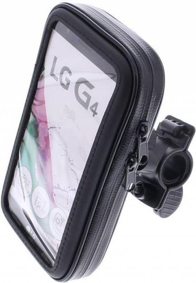 Merkloos telefoonhouder fiets - Universeel - Waterdicht - Maat XL