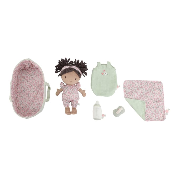 Little Dutch babypop in mandje Evi Multi dames