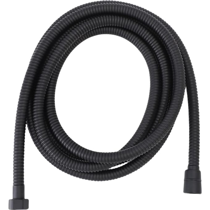 Doucheslang Extra Lang 3 meter Hoofdverlenging Flexibel Handdouche Waterbesparend voor Douchekop Zwart black
