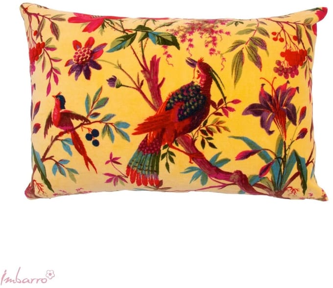Imbarro - Sierkussen - Kussen - Honey - Geel - Paradise - 40x60cm -