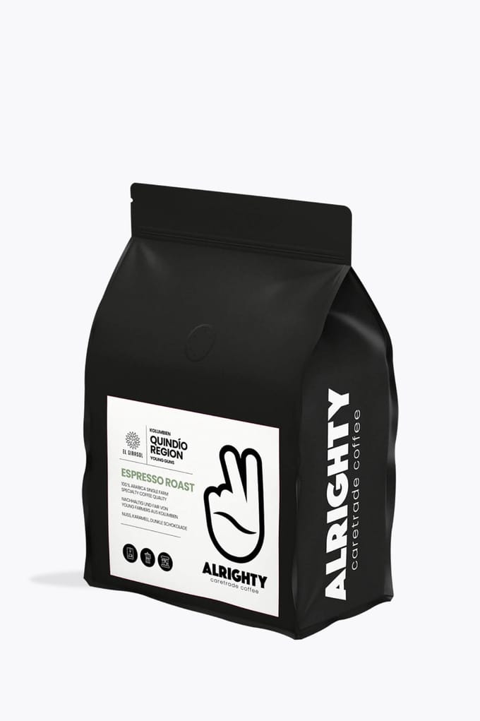 Alrighty Colombia Espresso 250g
