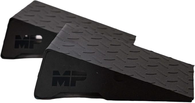 Steel squat wedge block set voor squats