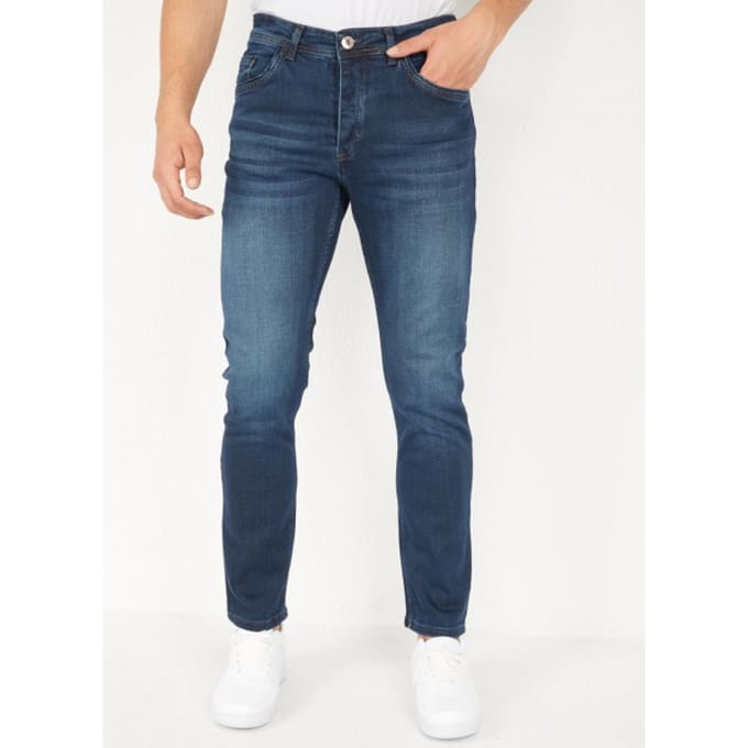Regular Fit Jeans Mannen - DP14 - Blauw