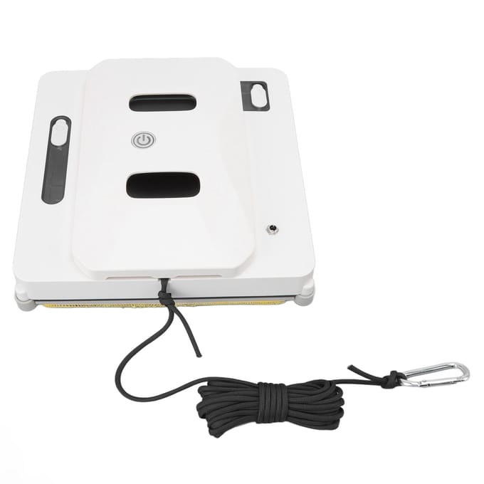 Robot Lave-Vitre Intelligent à Pulvérisation d'Eau Entièrement Automatique Télécommande Lave-Vitre pour Maison yellow
