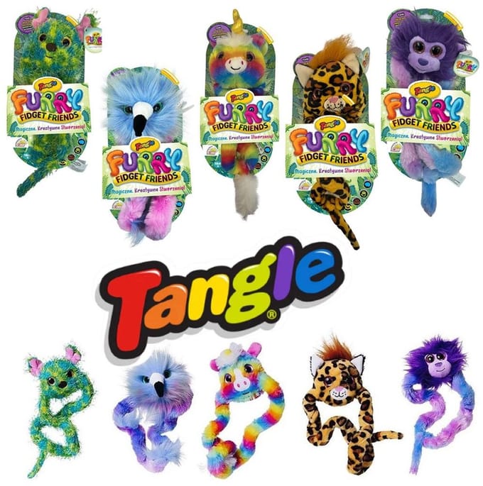 Tangle - Vacht vriendjes mix - Tangle - Futerkowi przyjaciele mix