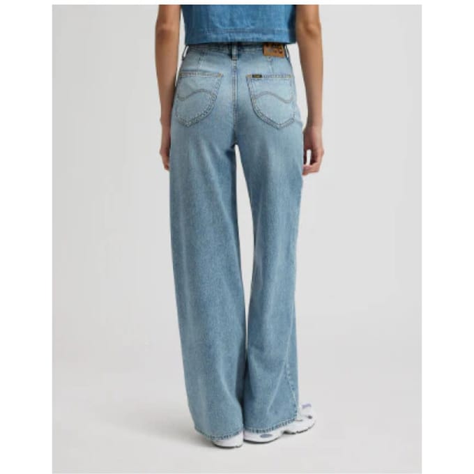 Lee - Stella - Dames Wide Leg Jeans - Take The Hint