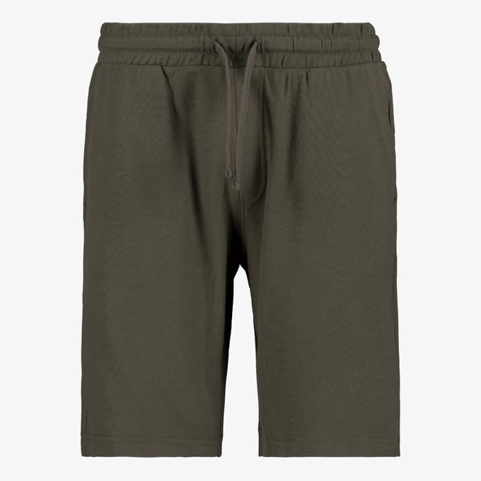 Unsigned heren sweatshort donkergroen - Maat S