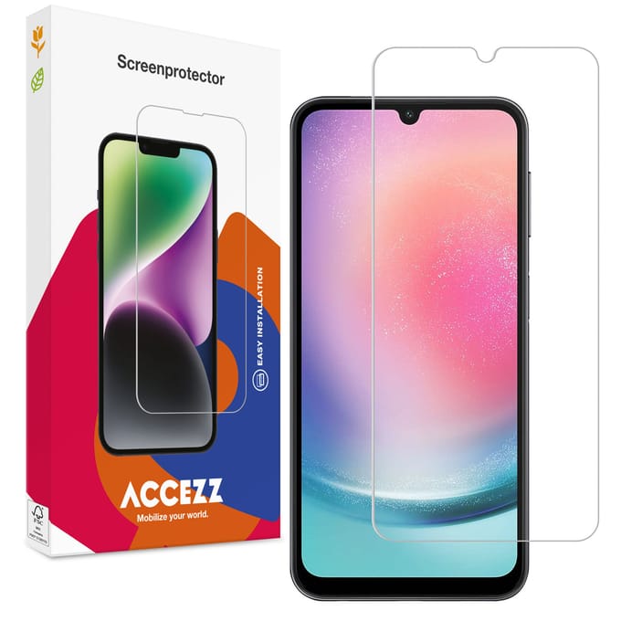 Accezz Screen Protector - Geschikt voor Samsung Galaxy A25 (5G) - Gehard Glas Screenprotector
